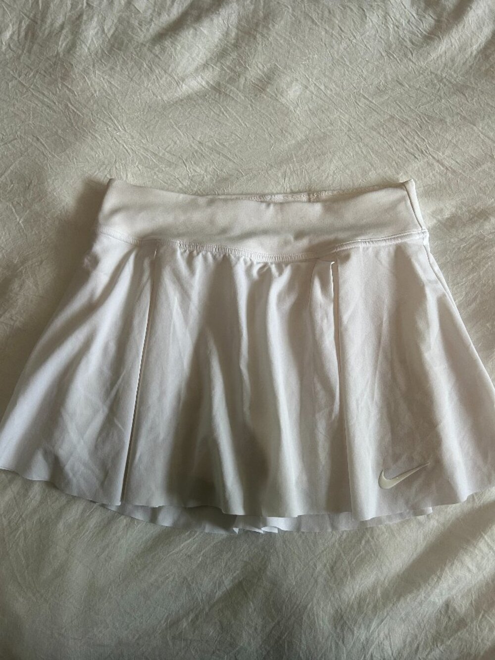 Nike white athletic skort